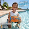 image:imageWater Football for Pool amp Beach  Best Pool Toys for Kids All Ages  Easy Grip amp Soft to Catch Footballs  Fun Outdoor Games Sports Toy  Easter Gifts for Boys 5 6 7 8 9 10 11 12  Year Old Boy amp GirlOrange