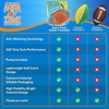 image:imageWater Football for Pool amp Beach  Best Pool Toys for Kids All Ages  Easy Grip amp Soft to Catch Footballs  Fun Outdoor Games Sports Toy  Easter Gifts for Boys 5 6 7 8 9 10 11 12  Year Old Boy amp GirlOrange