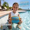 image:imageWater Football for Pool amp Beach  Best Pool Toys for Kids All Ages  Easy Grip amp Soft to Catch Footballs  Fun Outdoor Games Sports Toy  Easter Gifts for Boys 5 6 7 8 9 10 11 12  Year Old Boy amp GirlBlue