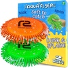 image:imageWater Flying Discs for Kids Soft Sports Disc 2 Pack  Soaks The Target On Impact  Best Swimming Pool Toys amp Beach Water Toys  Fun Toy Outdoor Games  Birthday Gifts for Boys amp Girls All AgesGreen  Orange