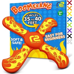 image:imageBoomerang for Kids  Fun amp Easy To Use  Toys for Ages 813  Birthday Gifts for Kids 5 6 7 8 9 10 Year Old Boy Gift  Best Outdoor Summer Gifts For 4 5 6 7 8 Year Old Boys Gift Ideas for All AgesRed