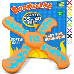 image:imageBoomerang for Kids  Fun amp Easy To Use  Toys for Ages 813  Birthday Gifts for Kids 5 6 7 8 9 10 Year Old Boy Gift  Best Outdoor Summer Gifts For 4 5 6 7 8 Year Old Boys Gift Ideas for All AgesOrange