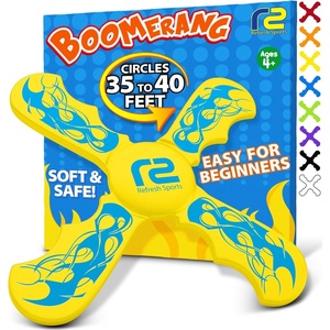 image:imageBoomerang for Kids  Fun amp Easy To Use  Toys for Ages 813  Birthday Gifts for Kids 5 6 7 8 9 10 Year Old Boy Gift  Best Outdoor Summer Gifts For 4 5 6 7 8 Year Old Boys Gift Ideas for All AgesYellow
