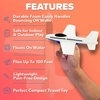 image:imageAirplane Toy Foam Glider Airplane Toys For 3 Year Old amp Airplanes For Kids 24 Toy Airplane For BoysampGirlsFoam Model Plane amp Planes Air Plane Toy ToddlersWhite