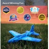 image:imageAirplane Toy Foam Glider Airplane Toys For 3 Year Old amp Airplanes For Kids 24 Toy Airplane For BoysampGirlsFoam Model Plane amp Planes Air Plane Toy ToddlersJet Black
