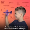 image:imageAirplane Toy Foam Glider Airplane Toys For 3 Year Old amp Airplanes For Kids 24 Toy Airplane For BoysampGirlsFoam Model Plane amp Planes Air Plane Toy ToddlersPurple