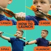 image:imageToy Rocket Launcher for Kids Best Outdoor Toys Slingshot Rocket Launchers amp Foam Rockets Games for Boys Girls All Ages  Summer Birthday Party Gift Idea amp Great Gifts for Boys Toys Age 810 11 12Orange
