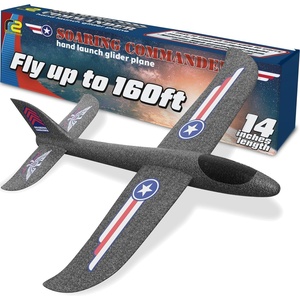 image:imageFoam Airplane Toy for Kids  Easy to Throw Glider Plane  Gifts for Boys or Girls amp Birthday Gift Ideas  Soft amp Safe Outdoor Toy  Summer Gifting Ideas Present Ages 3 4 5 6 7 8 9 10 11 12 1 Plane Glider