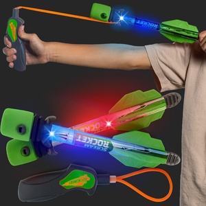 image:imageToy Rocket Launcher for Kids Best Outdoor Toys Slingshot Rocket Launchers amp Foam Rockets Games for Boys Girls All Ages  Summer Birthday Party Gift Idea amp Great Gifts for Boys Toys Age 810 11 12Green Lights