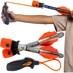 image:imageToy Rocket Launcher for Kids Best Outdoor Toys Slingshot Rocket Launchers amp Foam Rockets Games for Boys Girls All Ages  Summer Birthday Party Gift Idea amp Great Gifts for Boys Toys Age 810 11 12Orange