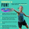 image:imageFun Bouncy Paddle amp Stringy Ball Toss amp Catch Game  Easy to Use for Kids All Ages  Soft Foam Design for Safe Play Indoors or Outdoors  Also Works as Flying Disc  Great Gift Idea for Boys amp GirlsPink  Purple