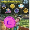 image:imageFun Flying Disc Toy  Beach Toys for Kids Ages 812  Summer Gift for Kids Teens and Adults  Beach Soft Disc Durable Design Floats On Water Gifts for Teens  Soft Friisbee  Outdoor Toys for KidsPink