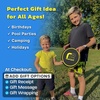image:imageFun Flying Disc Toy  Beach Toys for Kids Ages 812  Summer Gift for Kids Teens and Adults  Beach Soft Disc Durable Design Floats On Water Gifts for Teens  Soft Friisbee  Outdoor Toys for KidsJet Black