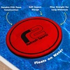 image:imageFun Flying Disc Toy  Beach Toys for Kids Ages 812  Summer Gift for Kids Teens and Adults  Beach Soft Disc Durable Design Floats On Water Gifts for Teens  Soft Friisbee  Outdoor Toys for KidsRed