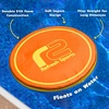 image:imageFun Flying Disc Toy  Beach Toys for Kids Ages 812  Summer Gift for Kids Teens and Adults  Beach Soft Disc Durable Design Floats On Water Gifts for Teens  Soft Friisbee  Outdoor Toys for KidsOrange