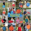 image:imageFun Flying Disc Toy  Beach Toys for Kids Ages 812  Summer Gift for Kids Teens and Adults  Beach Soft Disc Durable Design Floats On Water Gifts for Teens  Soft Friisbee  Outdoor Toys for KidsOrange