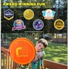 image:imageFun Flying Disc Toy  Beach Toys for Kids Ages 812  Summer Gift for Kids Teens and Adults  Beach Soft Disc Durable Design Floats On Water Gifts for Teens  Soft Friisbee  Outdoor Toys for KidsOrange