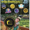 image:imageFun Flying Disc Toy  Beach Toys for Kids Ages 812  Summer Gift for Kids Teens and Adults  Beach Soft Disc Durable Design Floats On Water Gifts for Teens  Soft Friisbee  Outdoor Toys for KidsJet Black