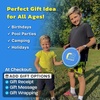 image:imageFun Flying Disc Toy  Beach Toys for Kids Ages 812  Summer Gift for Kids Teens and Adults  Beach Soft Disc Durable Design Floats On Water Gifts for Teens  Soft Friisbee  Outdoor Toys for KidsBlueyellow