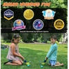 image:imageFun Mini Hockey Sticks Game  Play at the Pool amp Beach or in Home  For Kids amp Adults All Ages  Use The Floating Soft Paddles to Shoot the Water Skipping Balls  Comes With 2 Sticks amp 2 Balls