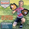 image:imageToss and Catch Ball Game Set  Easy to Use Sticky Balls amp Beginner Baseball Training Glove  Premium Toy Paddle Fits All Hand Sizes From Toddlers to Teens amp Adults  Fun Gift Idea for Boys and Girls4 Pack