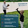 image:imageToss and Catch Ball Game Set  Easy to Use Sticky Balls amp Beginner Baseball Training Glove  Premium Toy Paddle Fits All Hand Sizes From Toddlers to Teens amp Adults  Fun Gift Idea for Boys and Girls2 Pack