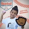 image:imageToss and Catch Ball Game Set  Easy to Use Sticky Balls amp Beginner Baseball Training Glove  Premium Toy Paddle Fits All Hand Sizes From Toddlers to Teens amp Adults  Fun Gift Idea for Boys and Girls2 Pack